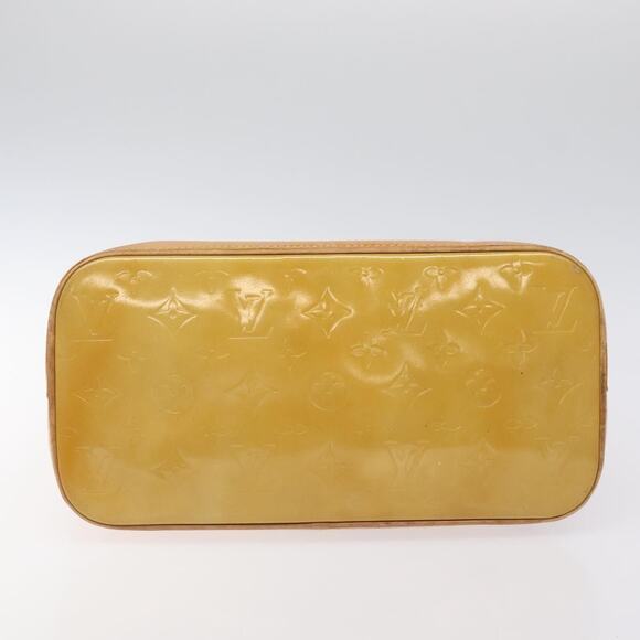 LOUIS VUITTON Monogram Vernis Houston Hand Bag Beige M91004 - Picture 5 of 16